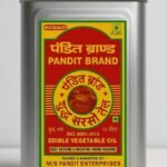Pandit Brand Kacchi Ghani Cold Pressed Rich Aroma And Flavour Sarso Ka Tel Mustard Oil Tin Price in India - Buy Pandit Brand Kacchi Ghani Cold Pressed Rich Aroma And Flavour...