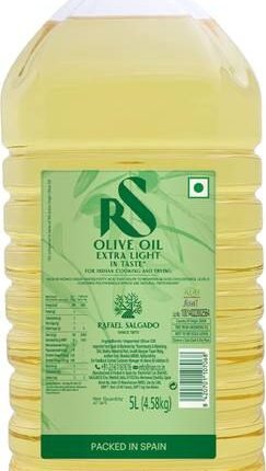 Rafael Salgado Extra Light Olive Oil - PET 5L Olive Oil PET Bottle