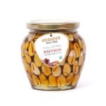 Hexhive Saffron & Nuts Honey | Pure Organic Himalayan Honey with Kesar & Crunchy Mixed Nuts | Natural Immunity & Strength Booster | Rich in Antioxidants | Delicious with Milk, Toast & Desserts | 600g