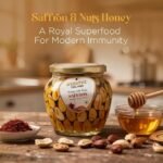 Hexhive Saffron & Nuts Honey | Pure Organic Himalayan Honey with Kesar & Crunchy Mixed Nuts | Natural Immunity & Strength Booster | Rich in Antioxidants | Delicious with Milk, Toast & Desserts | 600g - Image 4