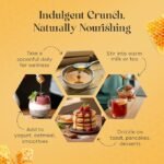 Hexhive Saffron & Nuts Honey | Pure Organic Himalayan Honey with Kesar & Crunchy Mixed Nuts | Natural Immunity & Strength Booster | Rich in Antioxidants | Delicious with Milk, Toast & Desserts | 600g - Image 5