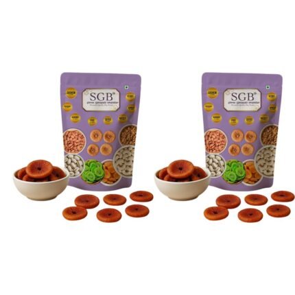 Shree Ganapati Bhandar Anjeer Small Pouch | Figs | Dry Fruits and Nuts | Grocery Items | Healthy Snack | Rich in Nutrients | Ideal for Daily Nutrition | 1 kg x Pack of 2