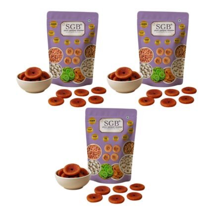 Shree Ganapati Bhandar Anjeer Small Pouch | Figs | Dry Fruits and Nuts | Grocery Items | Healthy Snack | Rich in Nutrients | Ideal for Daily Nutrition | 1 kg x Pack of 3