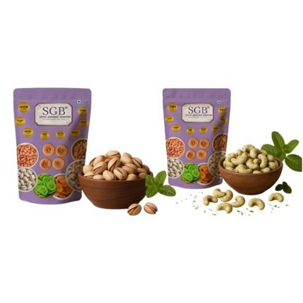 Shree Ganapati Bhandar Big Size Pista Pouch | Pista + Pudina Cashew Pouch | Kaju | Dry Fruits and Nuts | Grocery Items | Healthy Snack | Rich in Nutrients | Ideal for Daily...