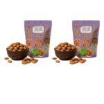 Shree Ganapati Bhandar Mamra Big Almond Pouch | Badam | Dry Fruits and Nuts | Grocery Items | Healthy Snack | Rich in Nutrients | Ideal for Daily Nutrition | 500 gm x Pack of 2