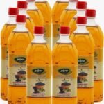 Thanjai Organic Gingelly Oil 12000ml ( 1Lr X 12 ) Sesame Oil Unrefined Wooden Cold Pressed Natural oil for Cooking Sesame Oil Plastic Bottle
