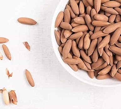 V mart Pine Nuts with Shell | Chilgoza Jambo Size (1 kg)