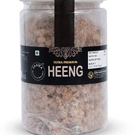 ZAAIKA Extra Strong Natural Asafoetida Pure Hing|Hand Pounded Organic Pure Kadak Heeng